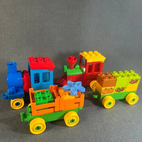 Lego Duplo Lot My First Train Engine And Cargo Vehicle Parts