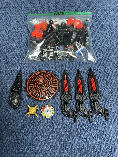 LEGO Bionicle Glatorian 8978 Skrall 100% Complete Good Shape