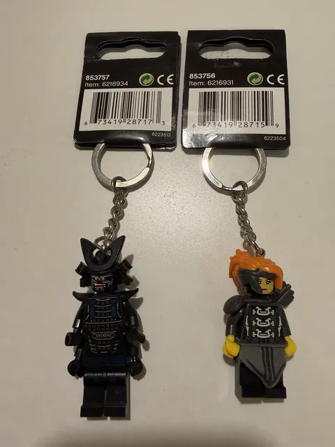LEGO Ninjago 4 Hand Garamond & Lloyd minifigure Keychain
