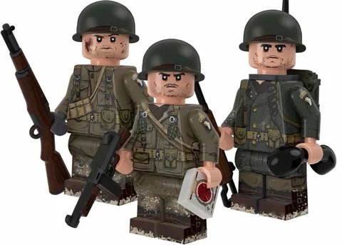 Brickmania WWII 101st Airborne Pack Part 1 and 2