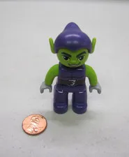 New Lego Duplo GREEN GOBLIN Marvel Comics Spiderman Minifigure Villain Figure #3