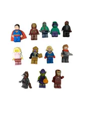 SOME USED SOME NEW LEGO ASSORTED MINIFIGS LOT WT BAD CONDITION VINTAGE IRON MAN