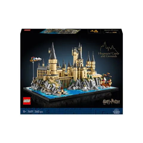 LEGO Harry Potter 76419 Hogwarts Castle and Grounds Building Set 