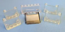 6 LEGO replacement pieces bricks windshields windscreens, 5 clear, 1 tinted
