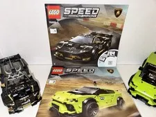 LEGO Speed Champions 76899 Lamborghini Urus ST-X & Huracán EVO 663pc Set