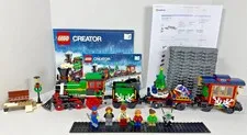 LEGO 10254 Creator Winter Village Holiday Train 100% Complete Instructions