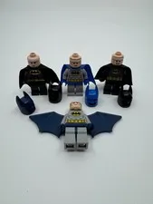 Genuine Lego Batman Minifigure Bundle (Bat001, SH0016A, SH0111, SH0025A)