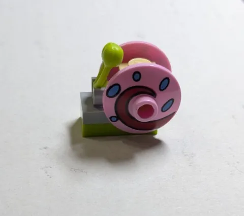 Lego Spongebob Squarepants Series GARY The SNAIL Pink Shell Minifig  bob018 3818