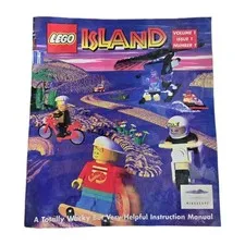 LEGO Island Volume1 Issue1 Instruction Manual Mindscape 1997 