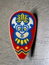 LEGO 2586px10 Shield Oval with Islanders Mask Pattern