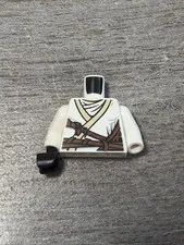Lego Torso White Ninjago Zane ZX