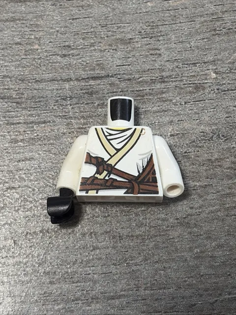 Lego Torso White Ninjago Zane ZX