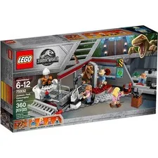 LEGO Jurassic World 75932 Raptor Chase Building Set Dinosaur Escape