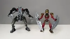 LEGO BIONICLE: Toa Lhikan and Kikanalo (8811) Built Complete - No Box or Manual
