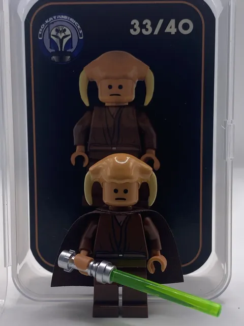 BoKatanBricks 1/40 Saesee Tiin Custom Lego Star Wars Minifigure