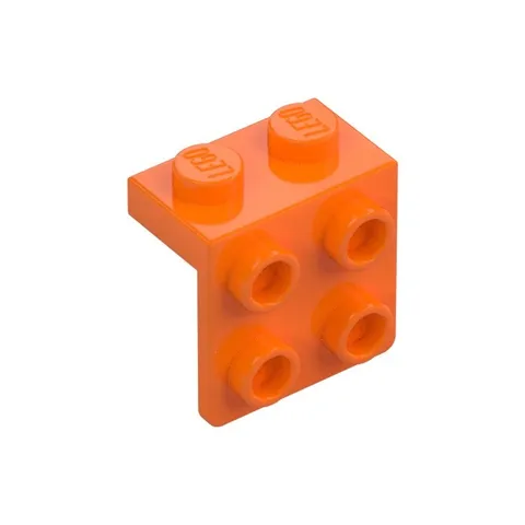 LEGO 40x Orange Bracket 1 x 2 - 2 x 2 inv.603