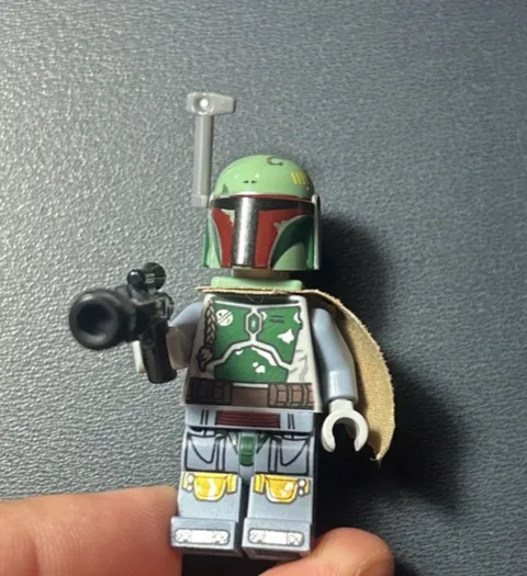 LEGO Boba Fett Minifigure Star Wars sw0711 Set 75137 Carbon Freezing Chamber