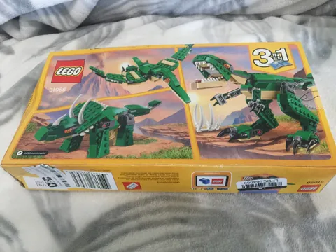 LEGO Creator 3in1 Mighty Dinosaurs 31058 Building Toy Set New Damaged box