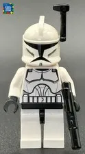 Lego Star Wars Minifigure: P1 Clone Trooper Black Rangefinder Sw0200a