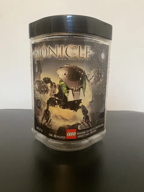 LEGO BIONICLE: Nuhvok-Kal (8573) Bohrok, Container Only, Opened, No Hanger