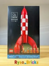 NEW LEGO Ideas 21367 Tintin Moon Rocket Factory Sealed Fast Ship
