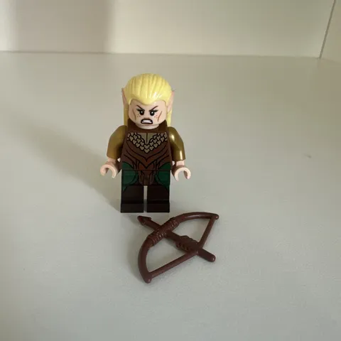 LEGO Minifigure The Hobbit and Lord of the Rings : Legolas (lor035) Greenleaf 