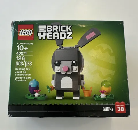 LEGO BrickHeadz Seasonal Bunny 40271 Complete Set 126 Pcs Ages 10+