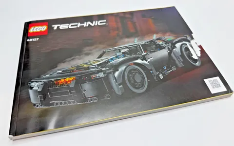 LEGO 42127 The Batman Batmobile Instruction Manual ONLY Technic Retired
