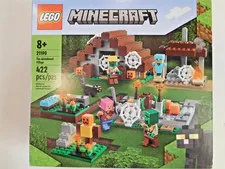 Lego 21190 Minecraft The Abandoned Village Building Set Partially Used/Opened