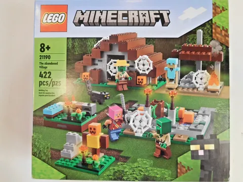 Lego 21190 Minecraft The Abandoned Village Building Set Partially Used/Opened