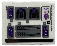 Lego 76214stk01 Sticker Sheet for Set 76214 Black Panther 10100342/6404084