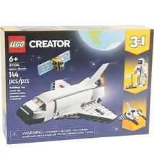 LEGO® Creator™ NASA Space Shuttle 3 in 1  Building Set 31134 144 Piece