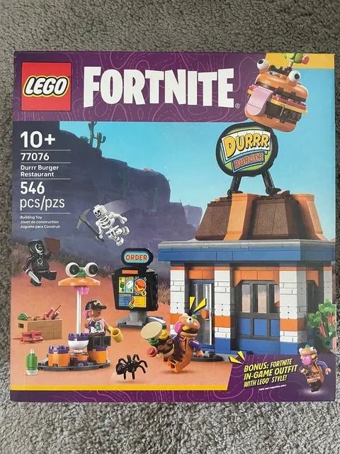 LEGO Fortnite Durr Burger Restaurant Set 77076