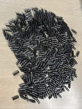 LEGO 2780 Black Technic, Pin with Short Friction Ridges 375 Pieces