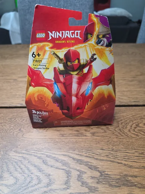 LEGO Ninjago Dragons Rising Kai's Dragon Strike Toy Mini Figure Set 71801