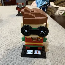 LEGO BrickHeadz Robin Figure Custom Printed Multicolor Plastic Assembled