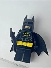 LEGO Batman Minifigure Head Type 3 sh0329 Super Heroes DC CMF Retired HTF