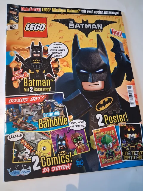 LEGO Batman Magazine No. 1, without bag, for collectors, like new