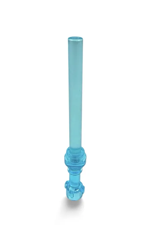 Official Lego Unreleased Color Monochrome Trans Light Blue Minifigure Lightsaber