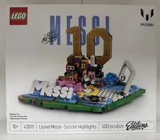 LEGO Lionel Messi Soccer Highlights Editions 43011 500 pcs Box 10+ Limited