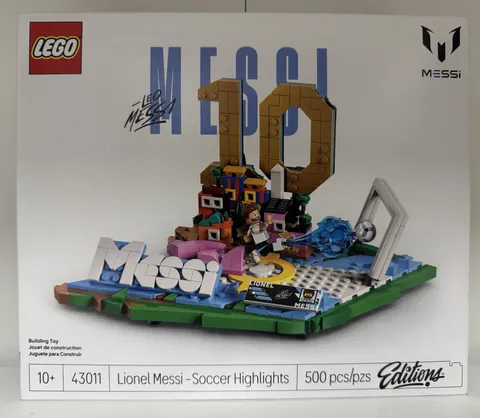 LEGO Lionel Messi Soccer Highlights Editions 43011 500 pcs Box 10+ Limited