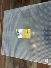 2 x Grey Base Plate Striktly Bricks LEGO Plate 15.75’’ x 15.75’’