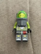 Lego Minifigure atl006 Diver 4 Lance Spears Flippers Atlantis