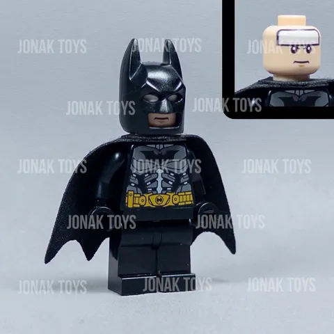 LEGO Batman Comic Con 2011 Custom Minifigure *COWL INCLUDED* SH0002