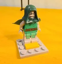 LEGO Dr. Doom Minifigure - from Set 76005 - Authentic NO CRACKS