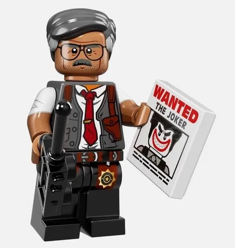 LEGO Batman Movie Commissioner Gordon 71017 CMF Series 1 Minifigure Complete