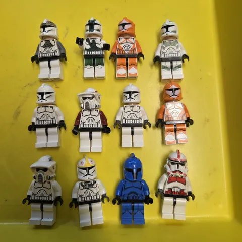 Lot Of 12 LEGO Star Wars Clone Trooper Minifigures #2