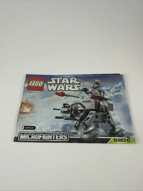 LEGO® Star Wars 75075 AT-AT Microfighter Instruction Manual Only!
