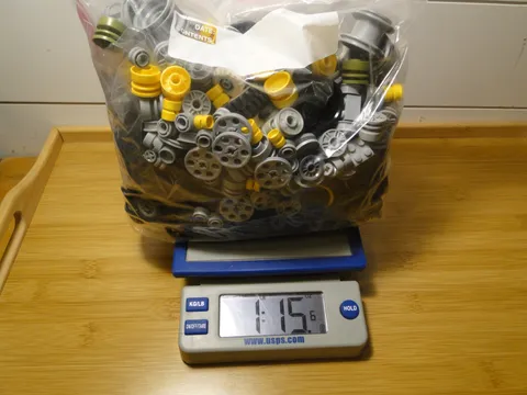 LEGO Tires & Wheels Rims Gears Assorted Sizes & Color Parts and Pieces Lot