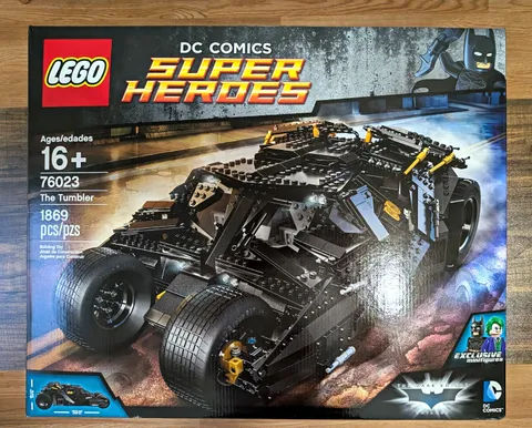 LEGO DC Comics Super Heroes 76023 The Tumbler – Brand New & Factory Sealed